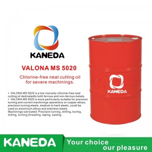 KANEDA VALONA MS 5020 Καθαρό έλαιο κοπής χωρίς χλώριο για σοβαρή μηχανική κατεργασία.