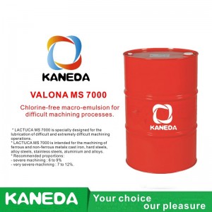 KANEDA LACTUCA MS 7000 Μακρό γαλάκτωμα χωρίς χλώριο για δύσκολες διαδικασίες επεξεργασίας.