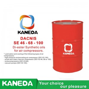 KANEDA DACNIS SE 46 - 68 - 100 Διεστερικά συνθετικά έλαια για αεροσυμπιεστές.